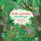 Couverture du livre « Forêts enchantées ; 1000 stickers, 30 merveilleuses forêts à décorer » de  aux éditions Mango