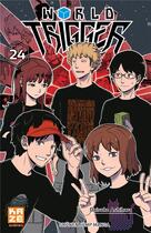 Couverture du livre « World trigger Tome 24 » de Daisuke Ashihara aux éditions Crunchyroll