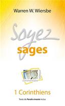 Couverture du livre « Soyez sages » de Warren W. Wiersbe aux éditions Blf Europe