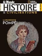 Couverture du livre « Histoire & civilisation hs n 14 - la splendeur de pompei - avril 2021 » de  aux éditions Malesherbes