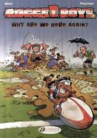 Couverture du livre « Rugger boys t.1 ; why are we here again » de Beka et Poupard aux éditions Cinebook