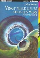 Couverture du livre « Vingt mille lieues sous les mers - vol02 » de Jules Verne aux éditions Gallimard-jeunesse