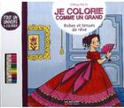 Couverture du livre « Je colorie comme un grand les robes et tenues de rêve » de Chhuy-Ing Ia aux éditions Pere Castor
