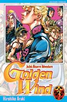 Couverture du livre « Jojo's bizarre adventure - saison 5 ; golden wind Tome 3 » de Hirohiko Araki aux éditions Delcourt