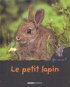Couverture du livre « Le petit lapin » de Helene Montardre aux éditions Mango