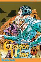 Couverture du livre « Jojo's bizarre adventure - saison 5 ; golden wind Tome 14 » de Hirohiko Araki aux éditions Delcourt