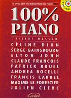 Couverture du livre « Cent pour cent piano » de Thierry Masson aux éditions Carisch Musicom