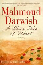 Couverture du livre « A River Dies of Thirst » de Darwish Mahmoud aux éditions Saqi Books Digital