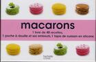 Couverture du livre « Macarons ; mini-coffret » de Philippe Merel aux éditions Hachette Pratique
