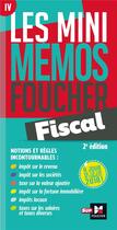 Couverture du livre « Les mini mémos Foucher ; fiscal ; révision (2e édition) » de Jean-Yves Jomard aux éditions Foucher