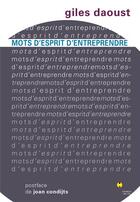 Couverture du livre « Mots d'esprit d'entreprendre » de Giles Daoust et Joan Condijts aux éditions Marque Belge