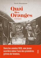 Couverture du livre « Quai des Oranges » de Nicole Zimermann aux éditions Privat