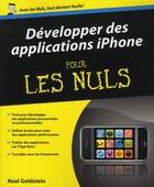Couverture du livre « Développer des applications iPhone » de Neal Goldstein aux éditions First Interactive