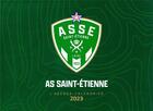 Couverture du livre « Agenda-calendrier Saint-Etienne (édition 2023) » de  aux éditions Hugo Sport