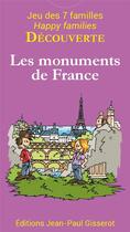 Couverture du livre « Les monuments de France » de Bob Berge aux éditions Gisserot