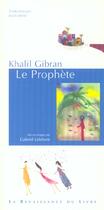 Couverture du livre « Le prophete » de Khalil Gibran aux éditions Renaissance Du Livre