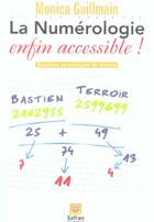 Couverture du livre « La numérologie enfin accessible ! » de  aux éditions Safran