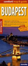 Couverture du livre « Budapest (comfort !map&guide, carte laminee) » de  aux éditions Expressmap
