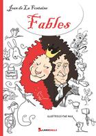 Couverture du livre « Fables » de Elyssea Di Marco et Jean De La Fontaine et Max aux éditions Max Lansdalls