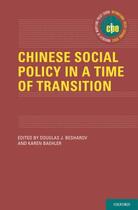 Couverture du livre « Chinese Social Policy in a Time of Transition » de Douglas Besharov aux éditions Editions Racine