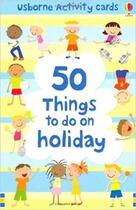 Couverture du livre « 50 things to do on holiday » de Library Binding aux éditions Usborne