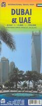 Couverture du livre « DUBAI AND UAE 1:15 000 - 3RD EDITION » de  aux éditions Itm