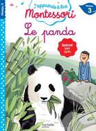 Couverture du livre « J'apprends a lire montessori - cp niveau 3 : le panda » de Jouenne/Doumont aux éditions Hachette Education