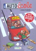 Couverture du livre « L'auto-école T.1 ; permis d'éconduire » de Christophe Cazenove et Andre Amouriq aux éditions Bamboo