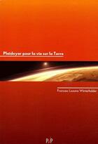 Couverture du livre « Plaidoyer pour la vie sur Terre » de Francesc Lozano Winterhalder aux éditions Pu De Perpignan