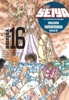 Couverture du livre « Saint seiya - deluxe (les chevaliers du zodiaque) - tome 16 » de Masami Kurumada aux éditions Kana