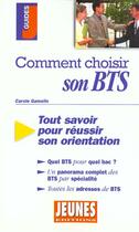 Couverture du livre « Comment choisir son bts ou son dut » de Carole Gamelin aux éditions Studyrama