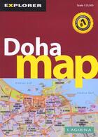 Couverture du livre « **doha map** » de  aux éditions Explorer