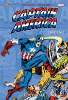 Couverture du livre « Captain America : Intégrale vol.3 : 1941-1942 » de Stan Lee et Jack Kirby et Joe Simon et Al Avison aux éditions Panini
