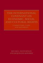 Couverture du livre « The International Covenant on Economic, Social and Cultural Rights: Co » de Mowbray Jaqueline aux éditions Oup Oxford