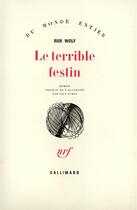 Couverture du livre « Le Terrible Festin » de Wolf Ror aux éditions Gallimard