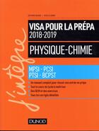 Couverture du livre « Physique-chimie - visa pour la prépa ; MPSI-PCSI-PTSI-BCPST (5e édition) » de Severine Bagard et Nicolas Simon aux éditions Dunod