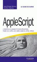 Couverture du livre « Applescript ; l'essentiel du langage et de ses applications » de Moreux/Gaymay aux éditions Pearson