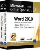 Couverture du livre « Word 2010 ; préparez-vous aux certifications Microsoft Word 2010 (77-881) et Word 2010 Expert (77-887) ; coffret » de  aux éditions Eni