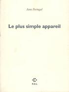 Couverture du livre « Le plus simple appareil » de Anne Portugal aux éditions P.o.l