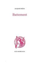 Couverture du livre « Battements » de Jacques Réda aux éditions Fata Morgana