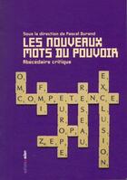 Couverture du livre « Les nouveaux mots du pouvoir ; abécédaire critique » de Pascal Durand aux éditions Aden Belgique