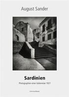 Couverture du livre « Sardinien » de August Sander aux éditions Schirmer Mosel