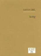 Couverture du livre « Swing » de Gaston Criel aux éditions Est Tastet