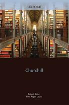 Couverture du livre « Churchill » de Robert Blake aux éditions Clarendon Press