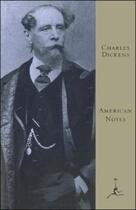 Couverture du livre « American notes » de Charles Dickens aux éditions Editions Racine