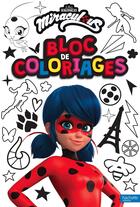 Couverture du livre « Miraculous - bloc de coloriages » de  aux éditions Hachette Jeunesse