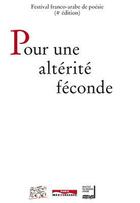 Couverture du livre « Pour une altérité féconde » de  aux éditions Paris-mediterranee