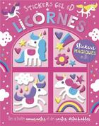 Couverture du livre « Mes stickers gel 3d - licornes » de Amy Boxshall/Jess Mo aux éditions 1 2 3 Soleil