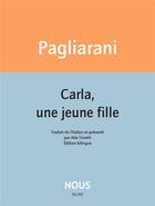 Couverture du livre « Carla, une jeune fille » de Elio Pagliarani aux éditions Nous