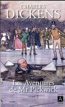 Couverture du livre « Les aventures de Mr Pickwick Tome 2 » de Charles Dickens aux éditions Archipoche